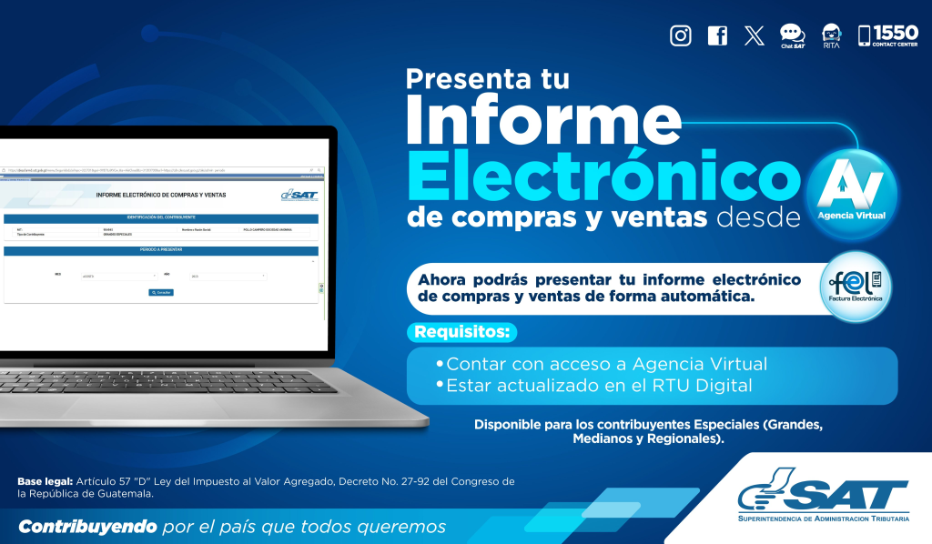 Informe Electrónico de Compras y Ventas de forma automática