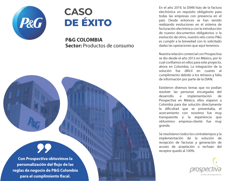 Caso de Éxito, P&G Colombia