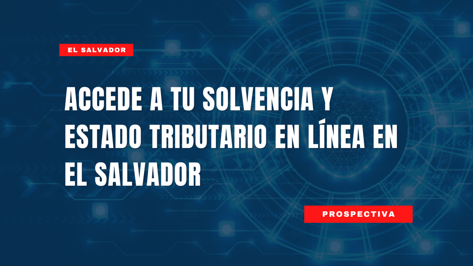 Accede a tu solvencia y estado tributario en l nea en el salvador