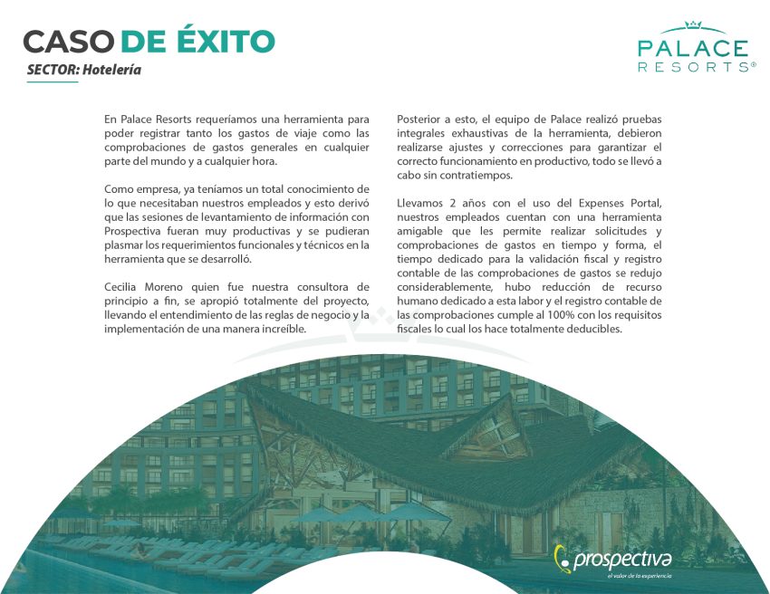 Caso de éxito Palace Resorts